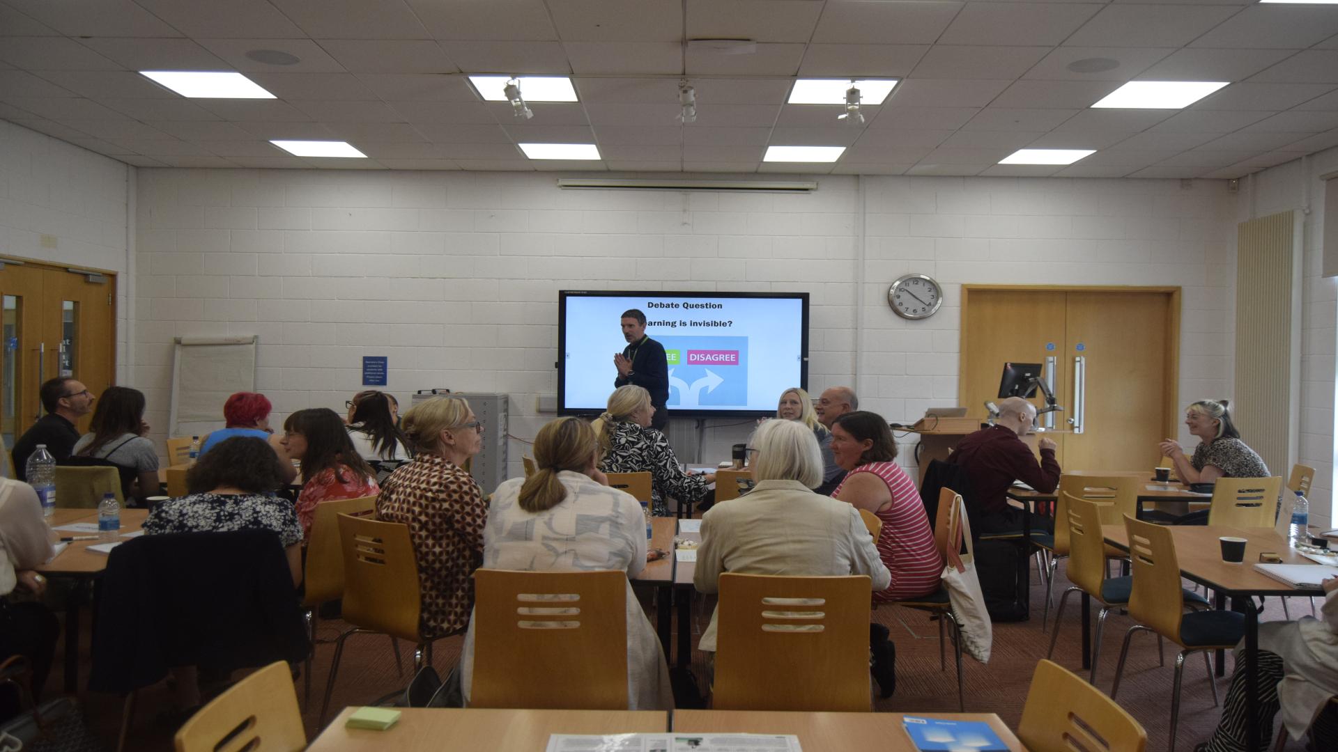 Image of people attending the Festival of Learning